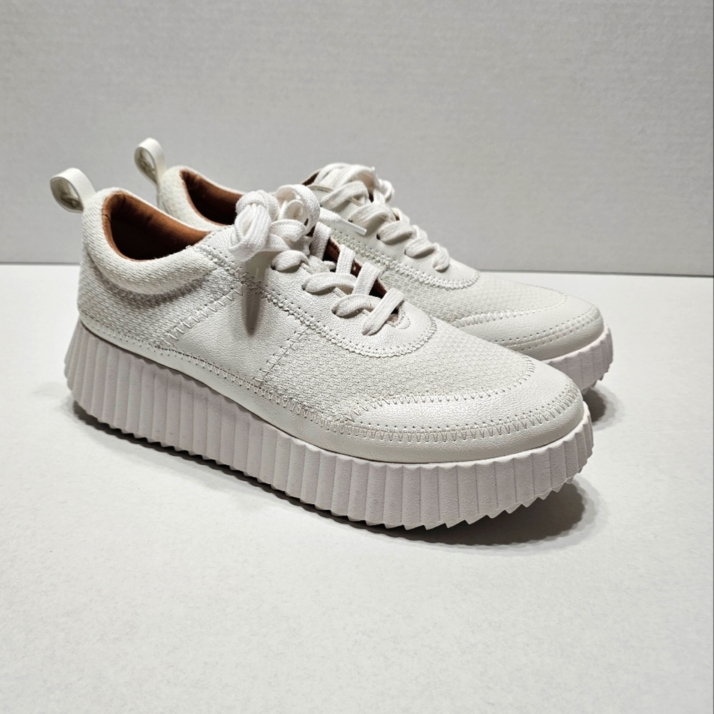 Zodiac Sneakers Womens 9 Cooper Lace Up Platform White Shoes